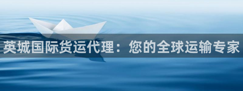 Z6尊龙凯时登录：英城国际货运代理：您的全球运输专家